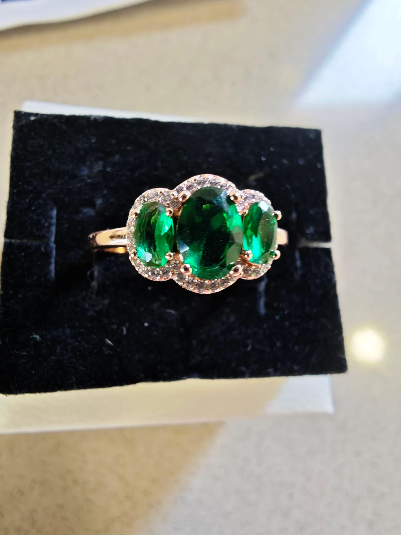Anel Pandora Três Pedras Vintage – photo 4